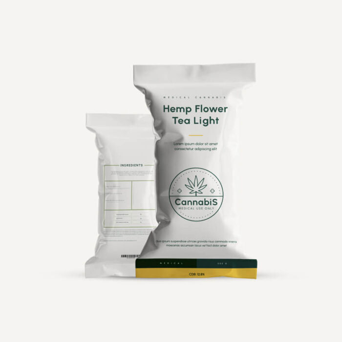 Hemp Flower Tea Light (Demo)